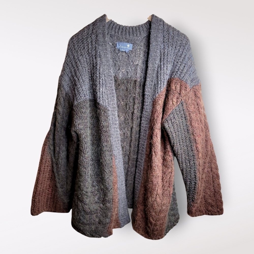 Anthropologie Multicolor Cable Knit Sweater - Picture 6 of 15